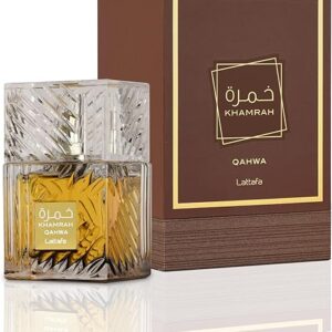 khamrah qahwa by lattafa for unisex 3.4 oz edp spray